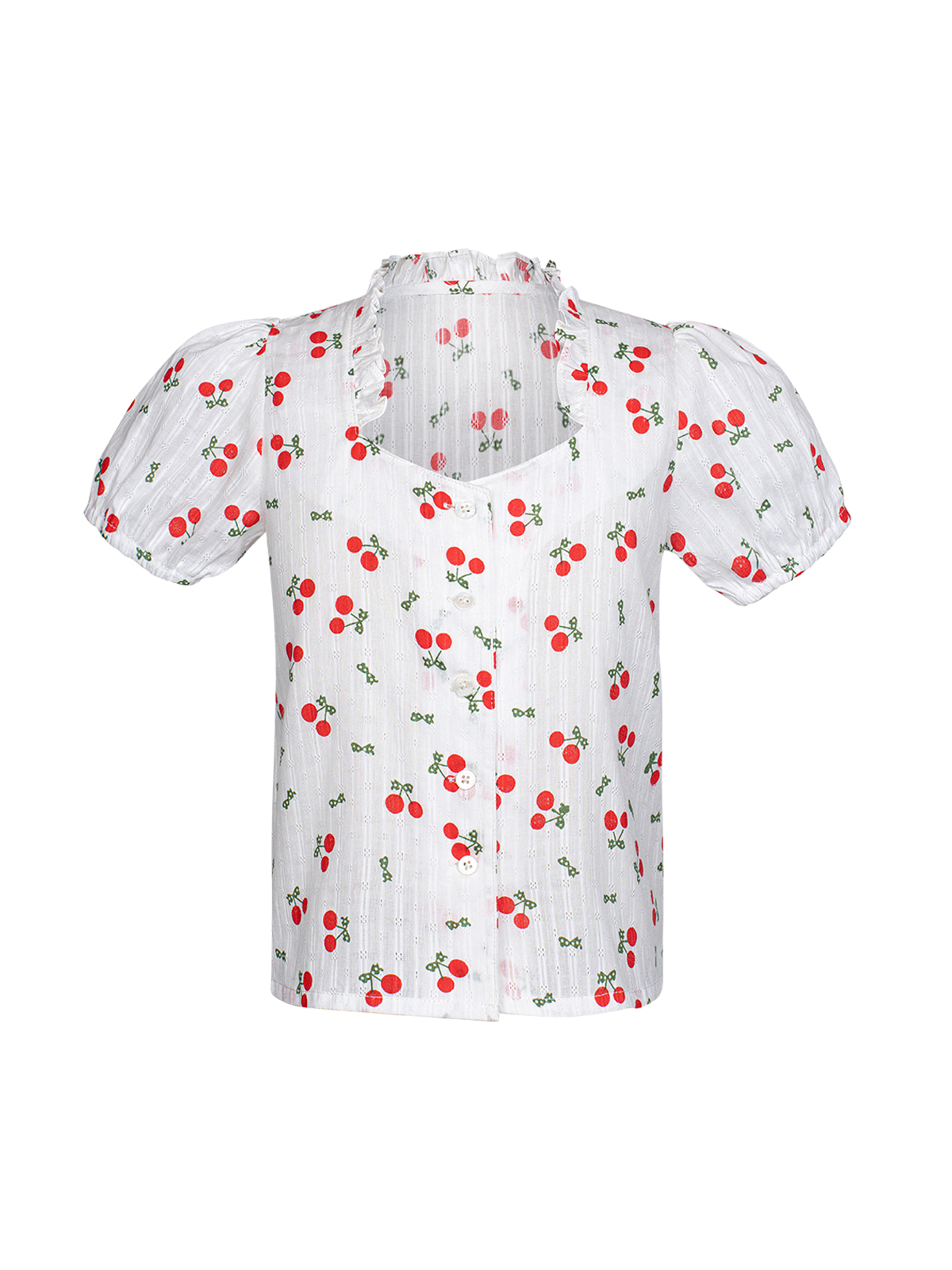 Dirndl Frau in eleganter Bluse