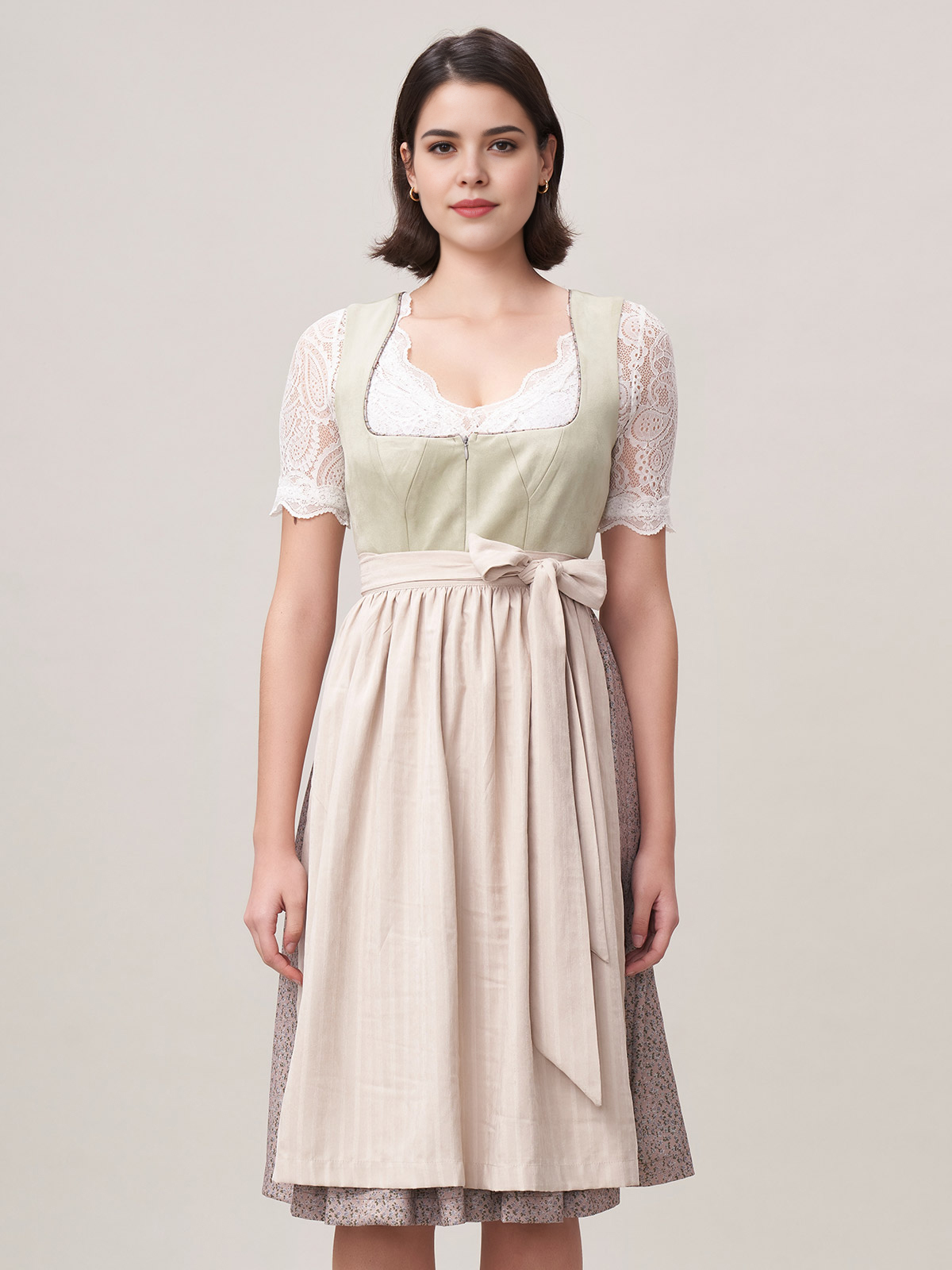 Dirndl in Grün – frisch und stilvoll